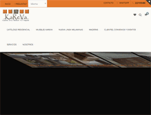 Tablet Screenshot of karevamexico.com